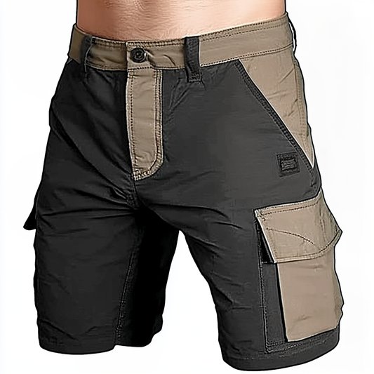 Summer Waterproof Quick Dry Multi-pocket Shorts Men Cargo Shorts Tactical Short Pants Men's Outdoor Clothes Hunting Fishing