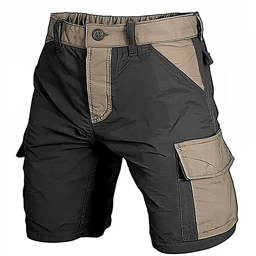 Summer Waterproof Quick Dry Multi-pocket Shorts Men Cargo Shorts Tactical Short Pants Men's Outdoor Clothes Hunting Fishing