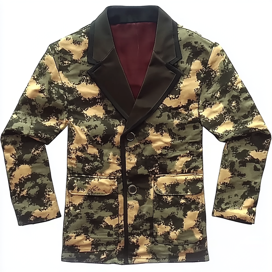 Smoking Jacket Army Military