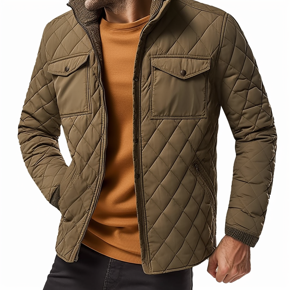 Mens Vintage Lightweight Quilted Jackets