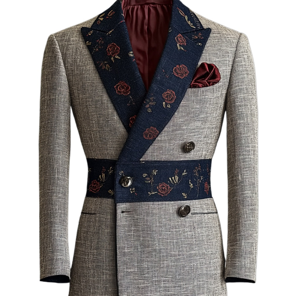 Smoking Jacket Linen