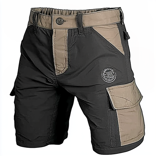 Summer Waterproof Quick Dry Multi-pocket Shorts Men Cargo Shorts Tactical Short Pants Men's Outdoor Clothes Hunting Fishing