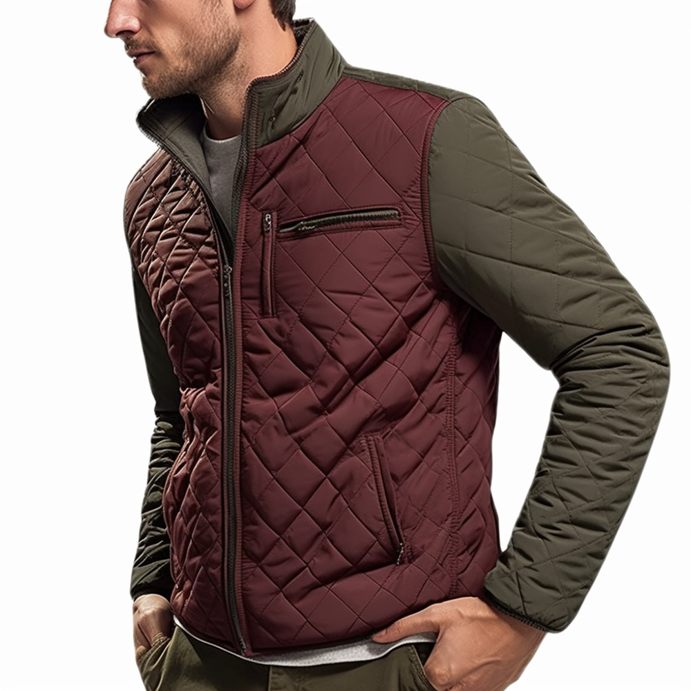 Mens Vintage Lightweight Quilted Jackets