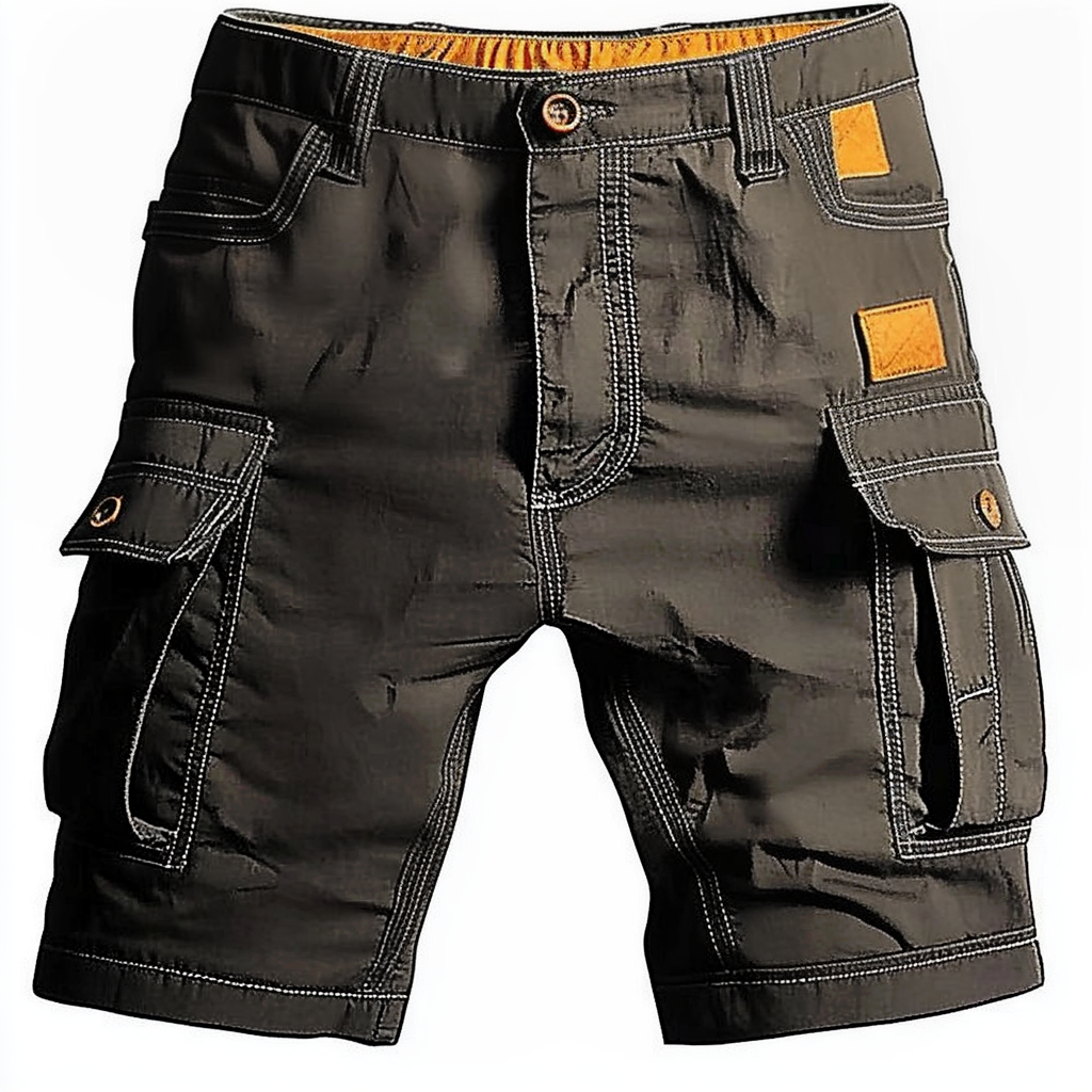 Summer Waterproof Quick Dry Multi-pocket Shorts Men Cargo Shorts Tactical Short Pants Men's Outdoor Clothes Hunting Fishing