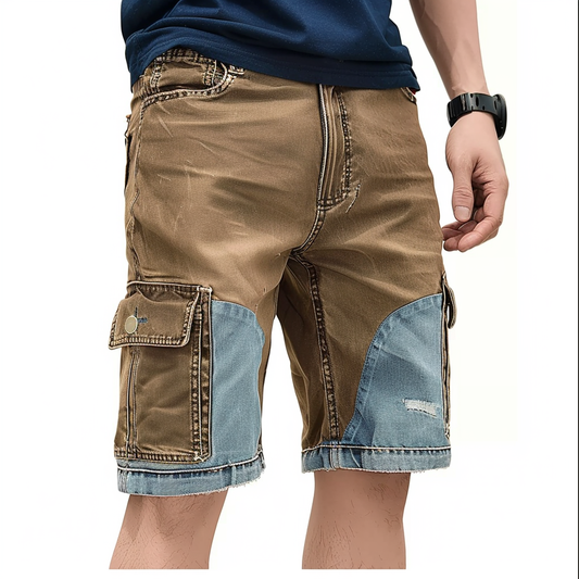 Brown Vintage Jorts Mens Baggy